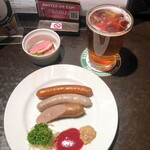 麦酒倶楽部 ポパイ - ソーセージ無料とは！