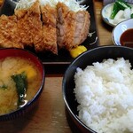 大政 - 特上ロースカツ定食 1250円