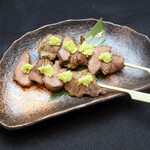 1 Cow tongue wasabi skewer