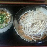 田舎うどん てつ - 肉汁うどん大盛