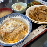 杉乃家 - ミニかつ丼セット（1,100円）