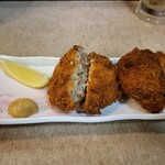 海鮮厨房 匠 - メンチカツもこのクオリティ。