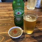 煮干結社 - カニ味噌＆ビール