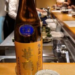 馳走 啐啄一十  - ⑦華鳩　純米酒　呉未希米八反錦　生酒(広島)
      米品種:広島県呉産八反錦100%、精米歩合60%
      なんと瓶ごと燗したぬる燗仕立て