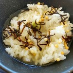 Hakkou Shokudou Yagisawa - 出汁茶漬けに味変(^-^)