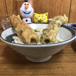 宮武製麺所 - V字回復うどん410円（税込）　※実際には、そんなメニュンは無いので、ご注意を