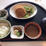 くまもと中央カントリークラブ - メンチカツ定食