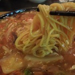 中華酒膳 幸龍 - （2013/2月-3）「とろみツァンラー麺」の麺