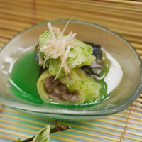 人形町今半 銀座店 - 牛肉のつくだ煮の白瓜巻き