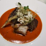 chez Fujii - 魚料理。