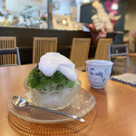 Yasai Sushi Dokoro Chirashiya - 宇治金時と豆乳ホイップの氷