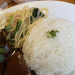 カジュアルふれんちれすとらん・おおの - ごはんもツヤツヤ