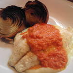 大西亭 - 鯛の白ワイン蒸し　トマトソース
      