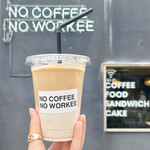 NO COFFEE NO WORKEE - アイスラテ