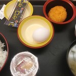 Matsunoya - 玉子かけごはん定食納豆