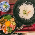 Washoku Higaya - 海鮮丼とそうめん/1,210