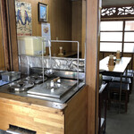 宮武製麺所 - ここで、湯煎します