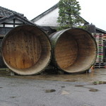 宮醤油店 - 使用済み醤油樽
