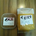 宮醤油店 - なめみそ（３５０円）＆味噌（５３０円）