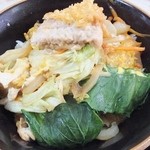 みつ食堂 - かつ丼到着（550円）。