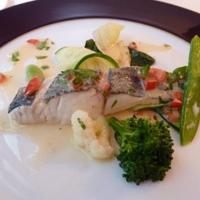 RISTORANTE REGA - タイと有機野菜のヴァポーレ　白ワインソース
