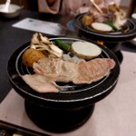 Furuyu Onsen Onkuri - 金星豚の陶板焼き