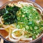 こがね製麺所 - かけうどん中