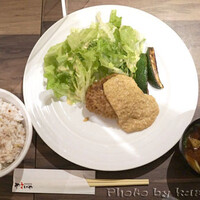 やさいや 鉄板焼野菜 赤坂店 - ハンバーグ