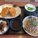 街かど屋 - うなぎ飯&玉子焼きフライ定食　790円