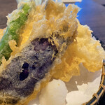 Masudaya - これがイチオシの天ぷら。鱚2匹が秀逸！メチャうまい。