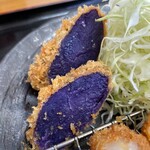 とんかつ 栄ちゃん - シャドークイーンのフライ。ほくほく美味しい。