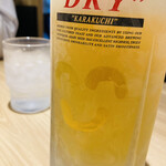 どうとんぼり神座 ヨドバシAkiba店 - キンキンのビール仕事終わりにこんなキンキンビール飲めるなんて笑うしかない！