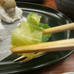 水たき玄海 - 竹の子と蕾菜の寄せ物