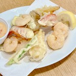 PIZZA MAFIA TOKYO - エビと野菜のフリット