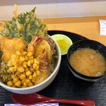 Tempura Sakusaku - ウクライナ応援丼 660円