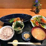 茶寮 ふ川 - 銀鱈煮付け御膳