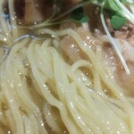 中華そば えもと - 麺の感じ