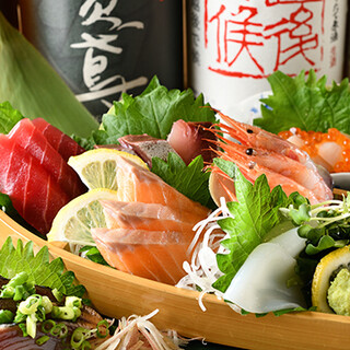 豊洲直送の鮮魚を使用しております♪