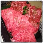 食彩和牛 しげ吉 - 上カルビと上ロース