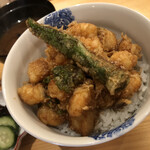 てんぷら 下村 - かき揚げ天丼／2,000円