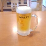 ゆらり亭 - 生ビール