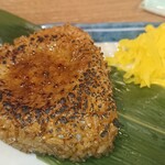 磯丸水産 - 蟹味噌焼きおにぎり