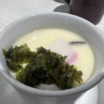 Uobei - 青さ茶碗蒸し２００円