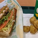 サブウェイ - 料理写真:えびアボカド