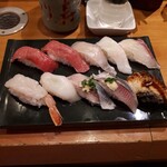 Himawari Zushi - 本日のおすすめ１０貫１２５０円