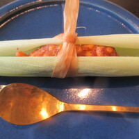 ひがしやま 司 - トウモロコシ入り蓮根餅