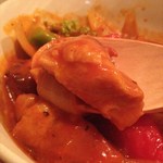 バルンバルン - 鶏もも肉のトマト煮込み～カタルーニャ風～(\580)