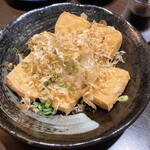 三酉屋 - 厚揚げ385円