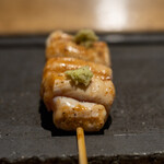 焼鳥 市松 - 2022.7 わさび焼き（ささみ）