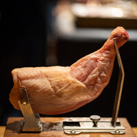 焼鳥 市松 - 2022.7 腿肉の生ハム